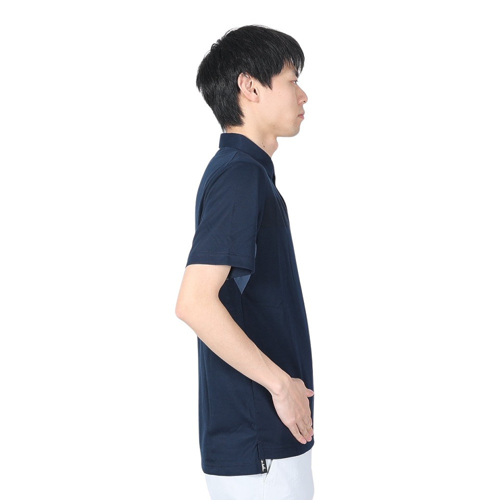 トラヴィスマシュー（Travis Mathew）（メンズ）ゴルフウェア 吸汗速乾 半袖テック ポロシャツ ストレッチ 7AF075-4NAV