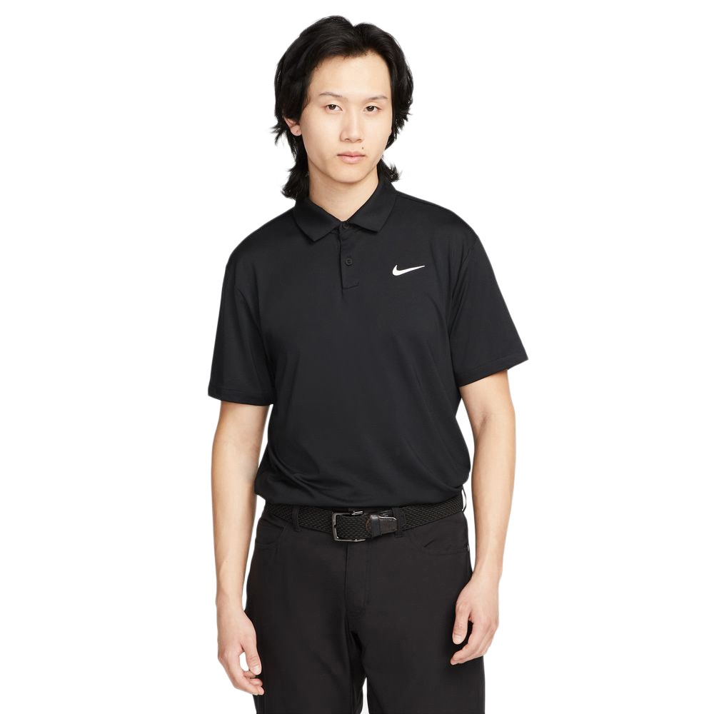 ナイキ（NIKE）（メンズ）ゴルフウェア 半袖 速乾 Dri-FIT ツアー ソリッド ゴルフポロシャツ DR5299-010