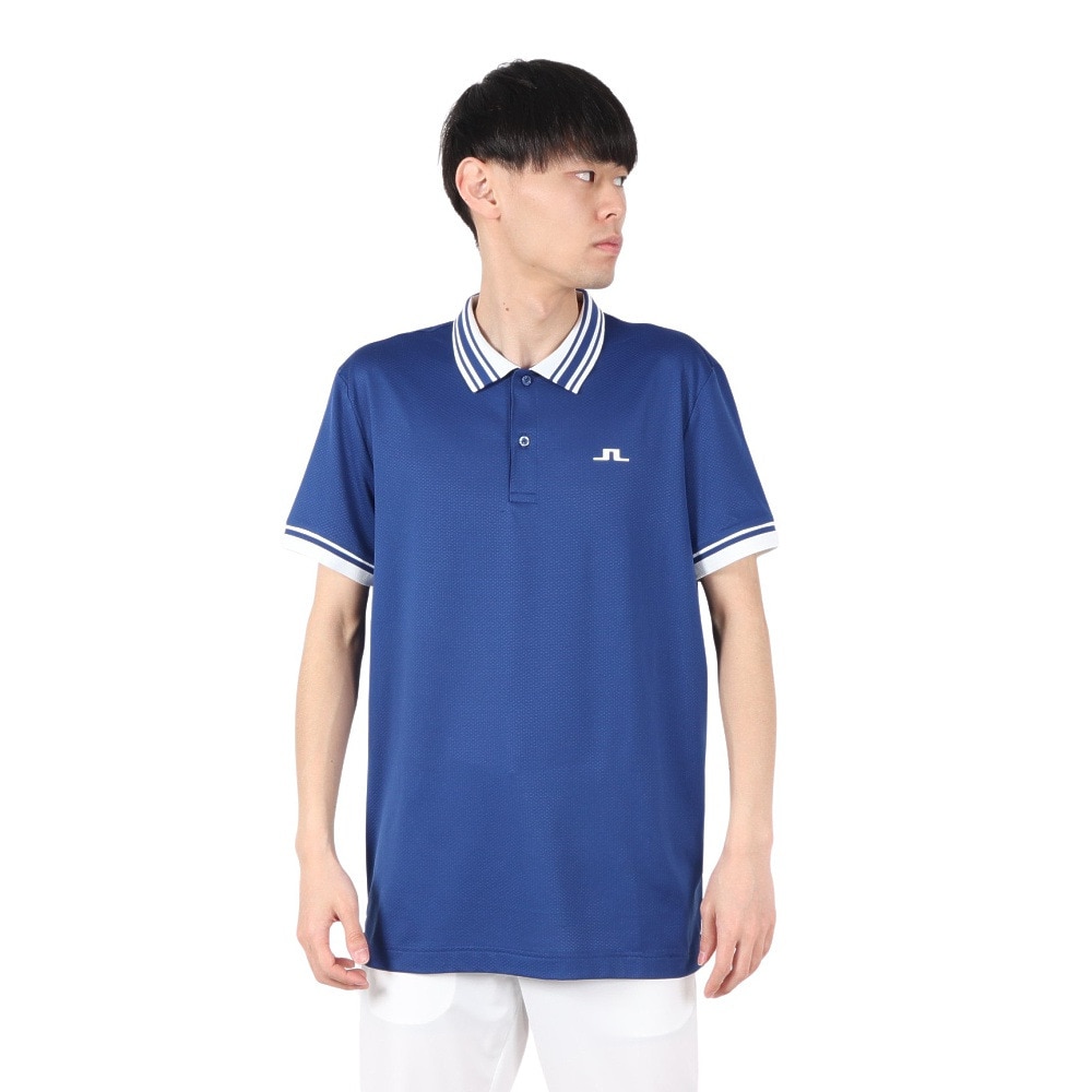 J.LINDEBERG（メンズ）ゴルフウェア Reeve レギュラー ポロシャツ 071-21246-097