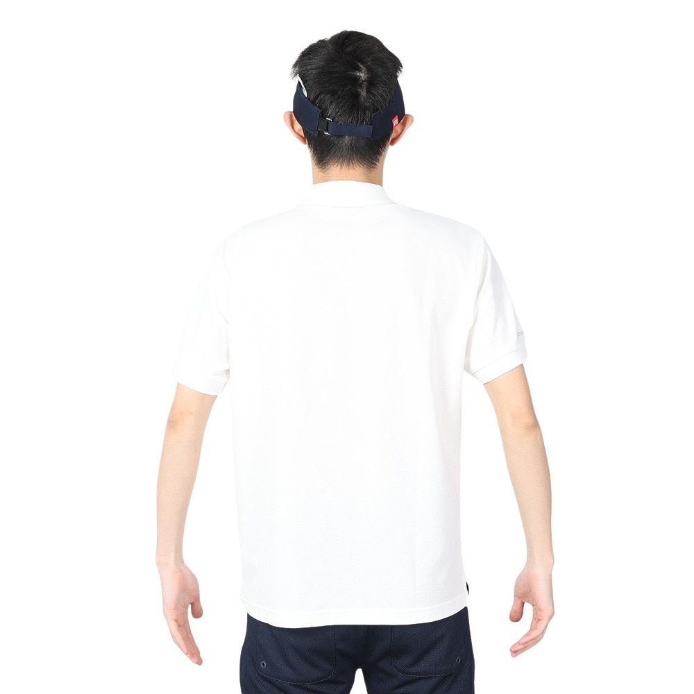 ROSASEN（メンズ）ゴルフウェア 吸水速乾 T/Cカノコ半袖ポロ 044-21242-005