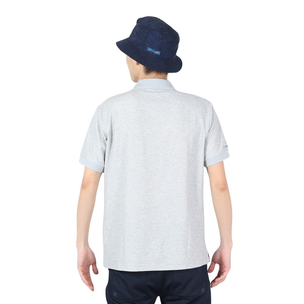 ROSASEN（メンズ）ゴルフウェア 吸水速乾 T/Cカノコ半袖ポロ 044-21242-013