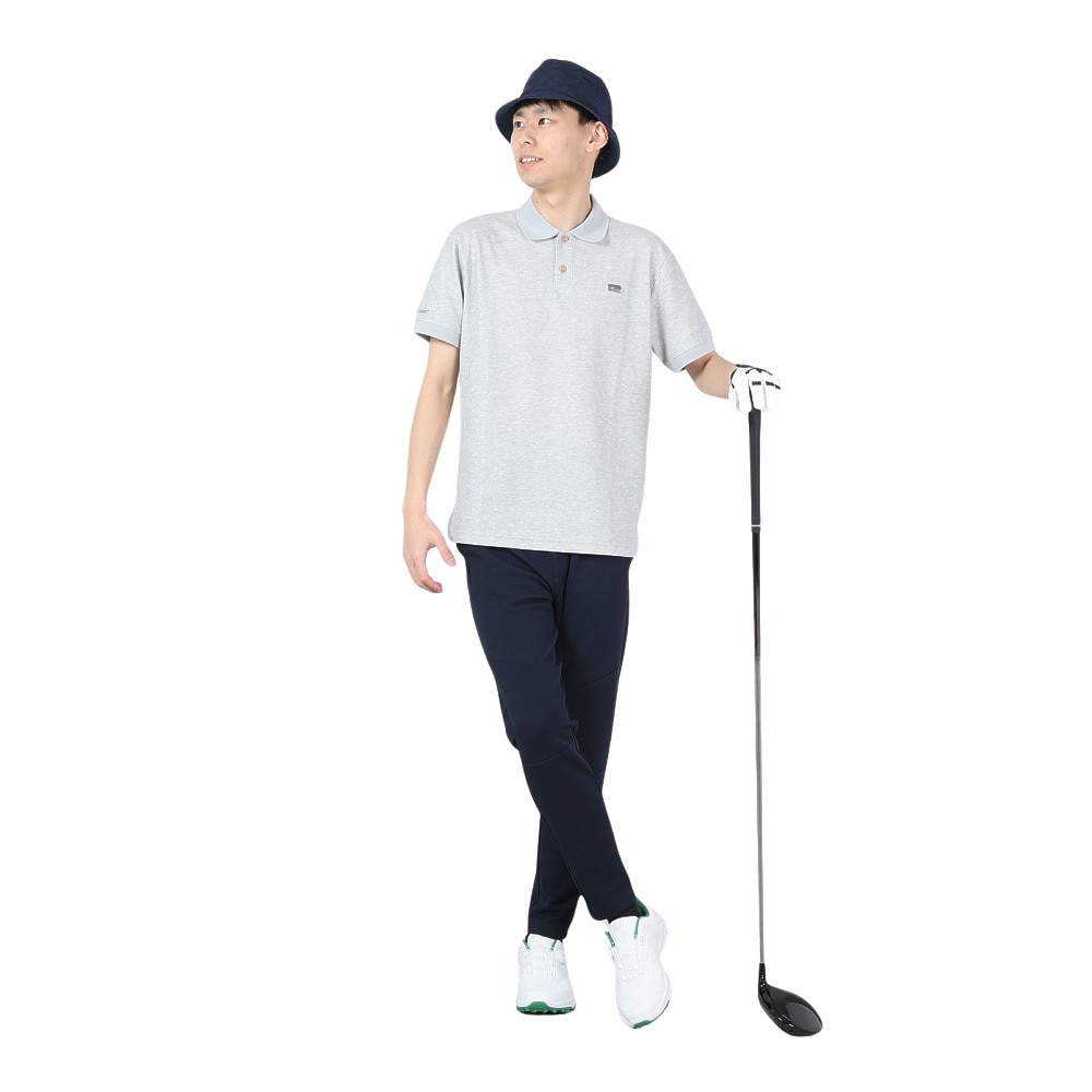 ROSASEN（メンズ）ゴルフウェア 吸水速乾 T/Cカノコ半袖ポロ 044-21242-013