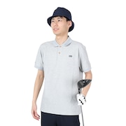 (メンズ)ゴルフウェア T/C鹿の子半袖ポロ 044-21242