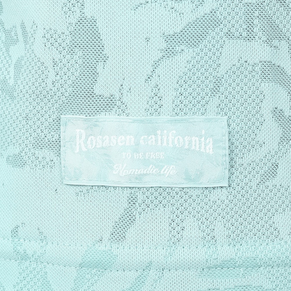 ROSASEN（メンズ）ゴルフウェア メッシュジャガード 半袖ポロシャツ 044-21542-091