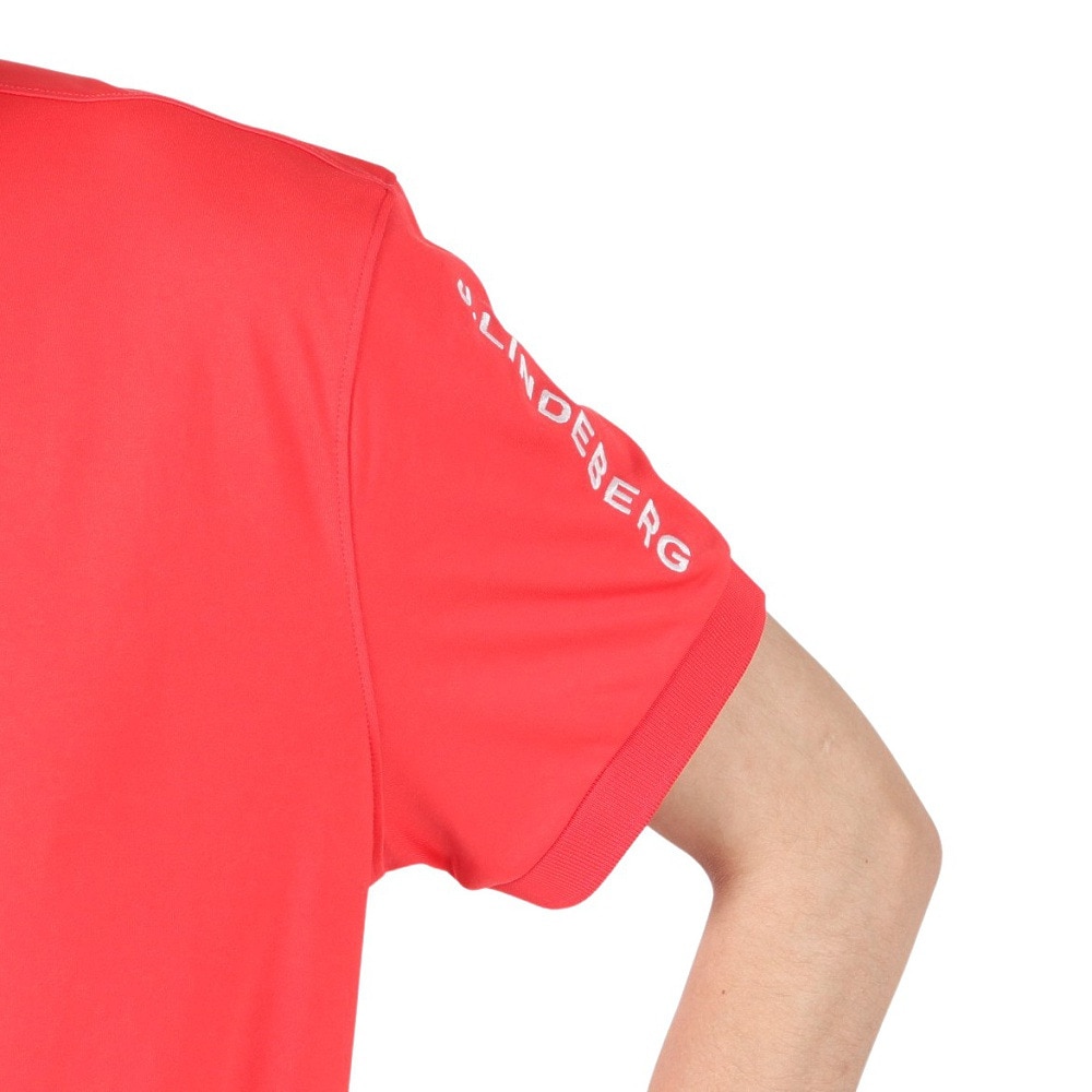 J.LINDEBERG（メンズ）ゴルフウェア Tour Tech Reg Fit 半袖 ポロシャツ 071-21640-062