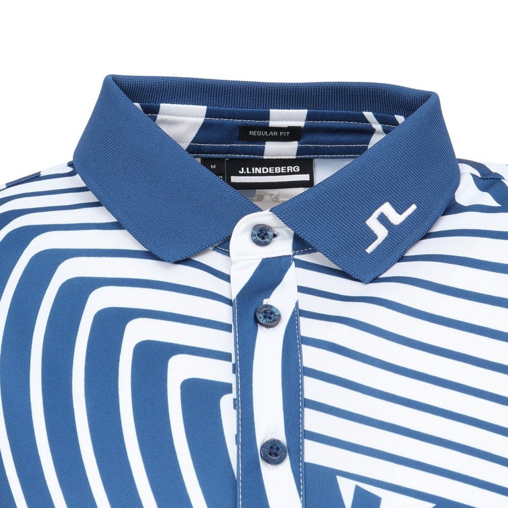 J.LINDEBERG（J.LINDEBERG）（メンズ）ゴルフウェア Tour Tech レギュラーフィット 半袖ポロシャツ 071-21641-097