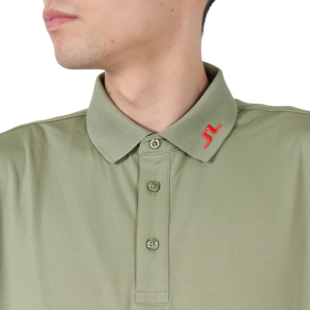 J.LINDEBERG（メンズ）ゴルフウェア Heath Regular Fit 半袖ポロシャツ 071-21644-025