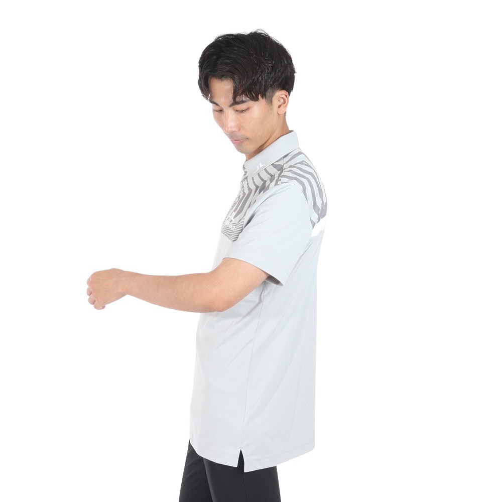 J.LINDEBERG（メンズ）ゴルフウェア 半袖 ツアーコレクション ポロシャツ 071-21650-012