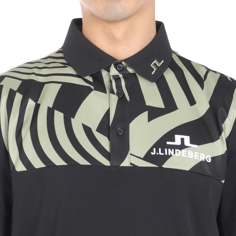 J.LINDEBERG（メンズ）ゴルフウェア 半袖 ツアーコレクション ポロシャツ 071-21650-019