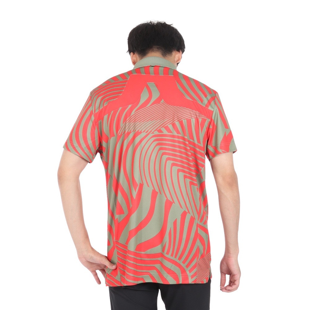 J.LINDEBERG（メンズ）ゴルフウェア 半袖 ツアーコレクション ポロシャツ 071-21651-025