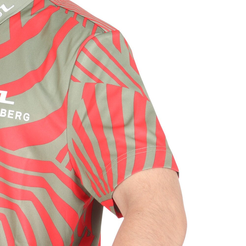 J.LINDEBERG（メンズ）ゴルフウェア 半袖 ツアーコレクション ポロシャツ 071-21651-025