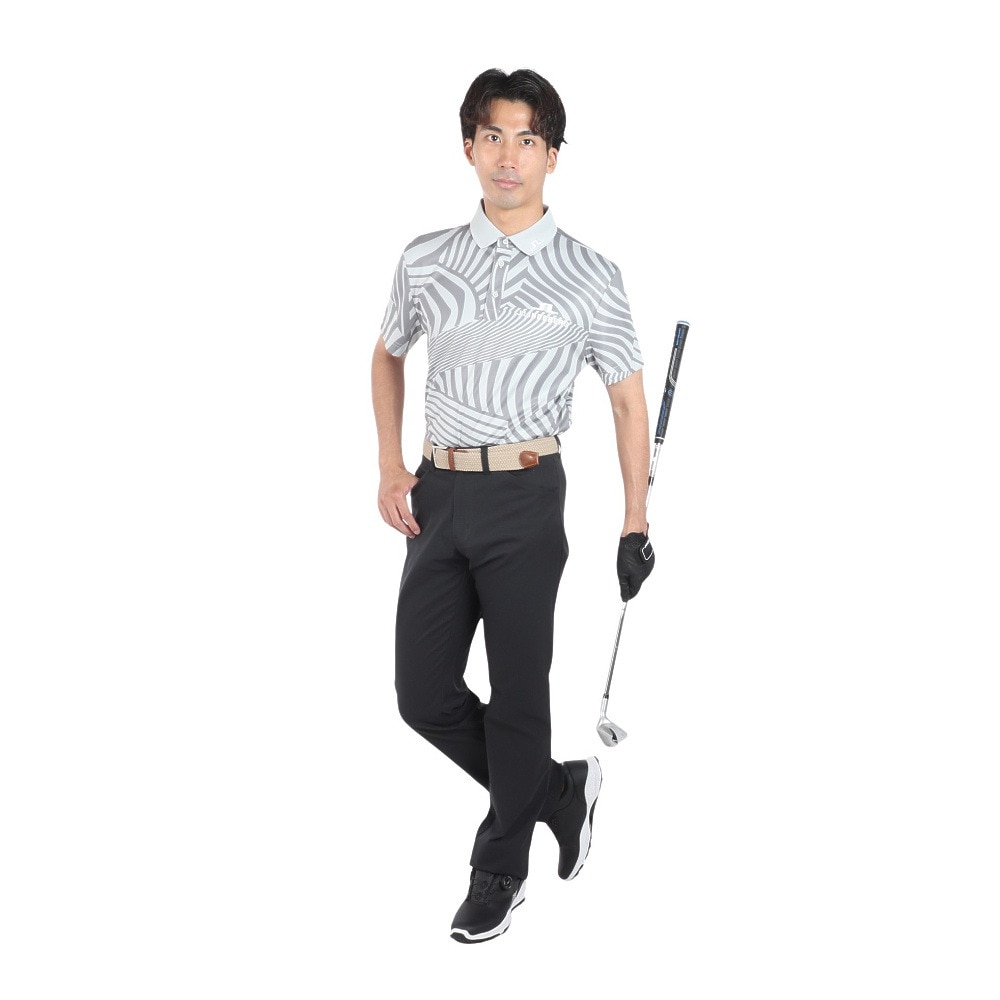 J.LINDEBERG（メンズ）ゴルフウェア 半袖 ツアーコレクション ポロシャツ 071-21652-012