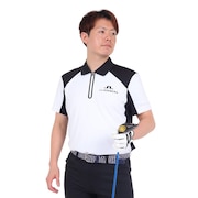 (メンズ)ゴルフウェア 半袖 吸水速乾 Arch Tour Golf ハーフジップポロ 071-21251-004