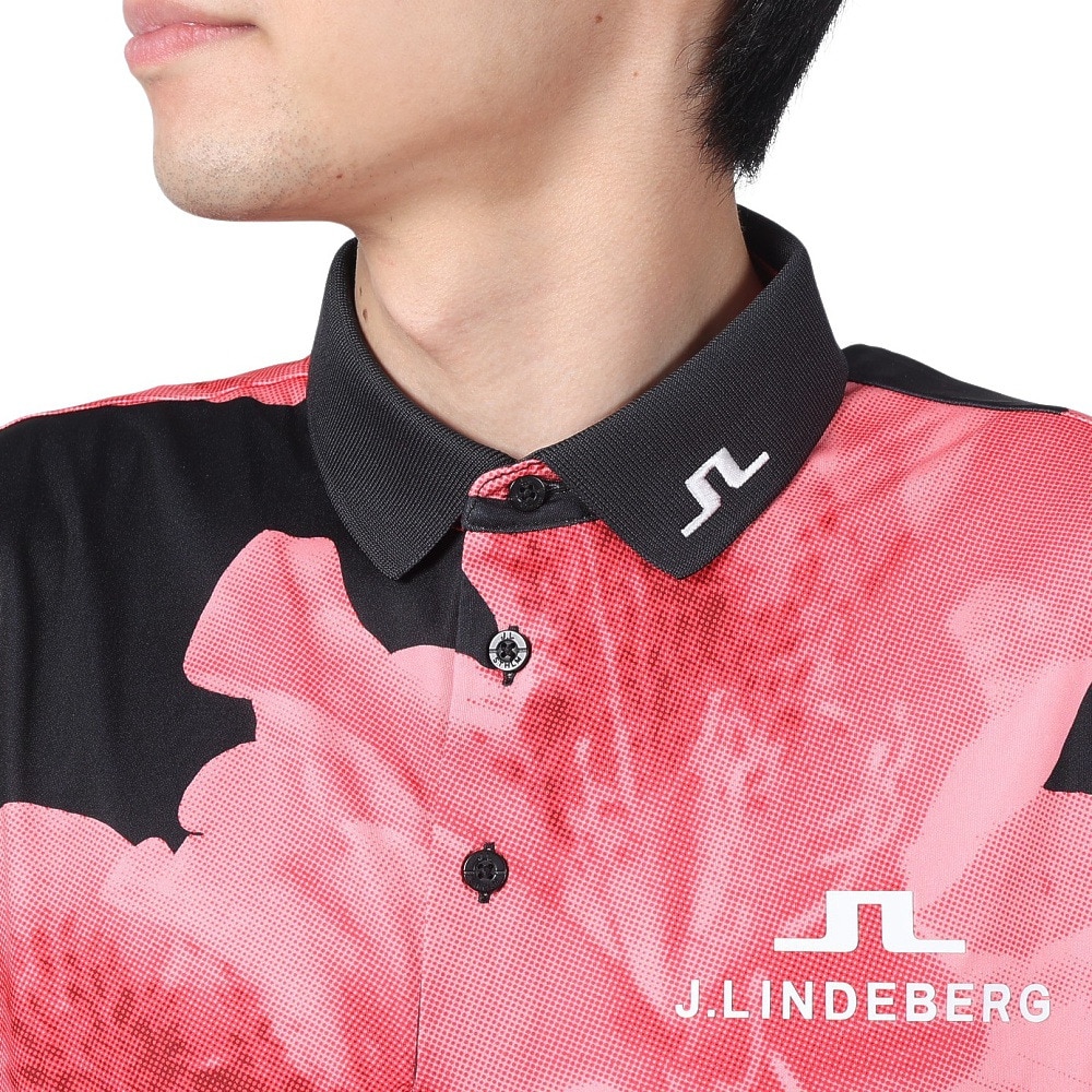 J.LINDEBERG（メンズ）ゴルフウェア 吸水速乾 バックブリッジ