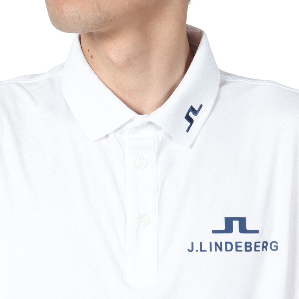 J.LINDEBERG（メンズ）ゴルフウェア TOUR COLLECTION バックブリッジ ポロシャツ 071-21460-004