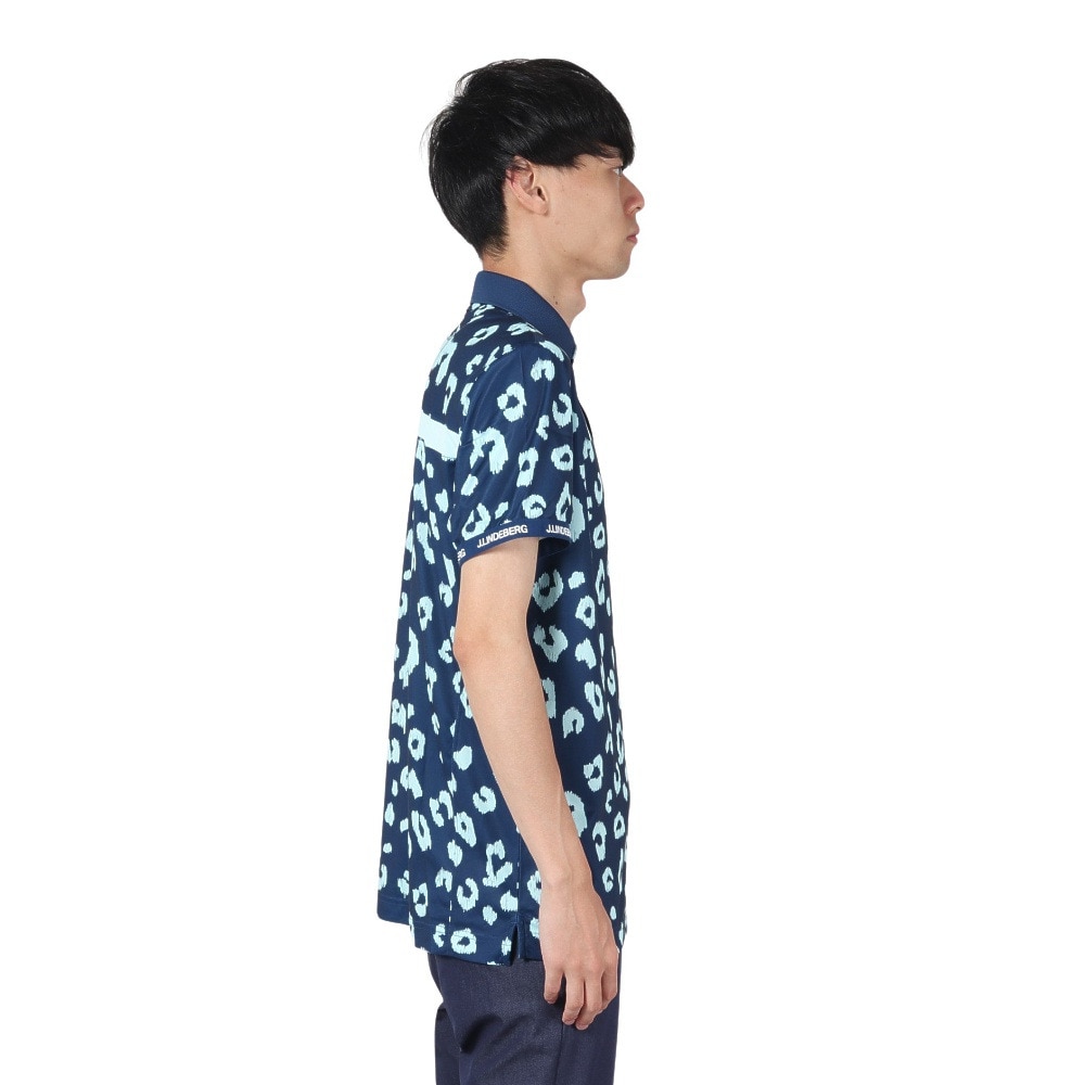 J.LINDEBERG（メンズ）ゴルフウェア TOUR COLLECTION バックブリッジ ポロシャツ 071-21460-096