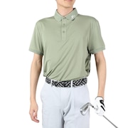 J.LINDEBERG（メンズ）ゴルフウェア 半袖 吸水速乾 バックブリッジシーズン柄ポロシャツ 071-21342-025