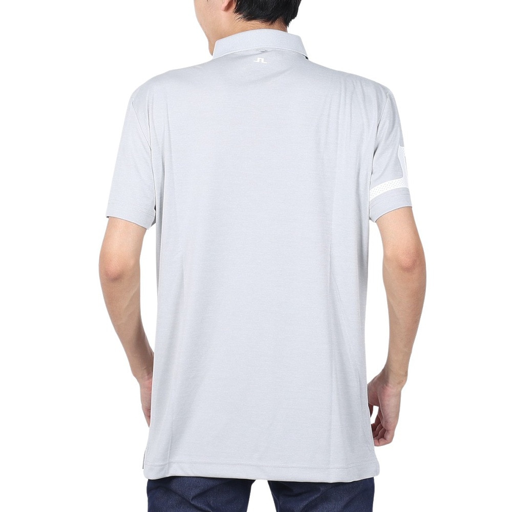 J.LINDEBERG（メンズ）ゴルフウェア 半袖 吸水速乾 Heath Regular Fit ポロシャツ 071-21344-012