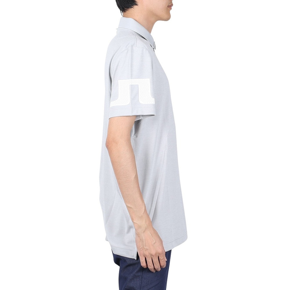 J.LINDEBERG（メンズ）ゴルフウェア 半袖 吸水速乾 Heath Regular Fit ポロシャツ 071-21344-012
