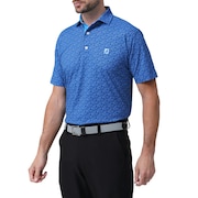 フットジョイ（FOOT JOY）（メンズ）ゴルフウェア ゴルフコースプリント半袖シャツ 81756