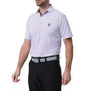 フットジョイ（FOOT JOY）（メンズ）ゴルフウェア ゴルフコースプリント半袖シャツ 81757