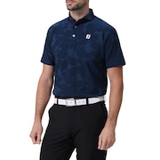 フットジョイ（FOOT JOY）（メンズ）ゴルフウェア フローラルカモジャカード半袖ワイドカラーシャツ 81782 FJ-S24-S22