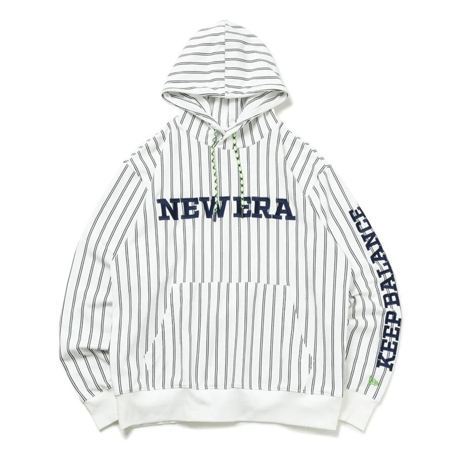 ニューエラ（NEW ERA）（メンズ、レディース）ゴルフウェア パーカー 吸汗速乾 ドライスウェット プルオーバーフーディー KEEP BALANCE 14109073