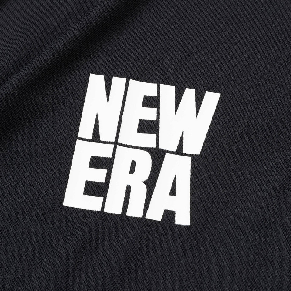 ニューエラ（NEW ERA）（メンズ、レディース）ゴルフウェア 半袖 吸汗速乾 ポロシャツ テック マルチロゴ 14311410