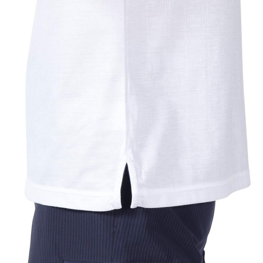 フィドラ（FIDRA）（メンズ）ゴルフウェア 半袖 吸汗速乾 プリントシャツ FD5RTG06 WHT