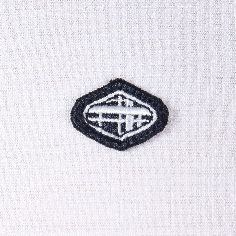 フィドラ（FIDRA）（メンズ）ゴルフウェア 半袖 吸汗速乾 プリントシャツ FD5RTG06 WHT