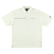 フィドラ（FIDRA）（メンズ）ゴルフウェア ポロシャツ FD5RTG08 WHT