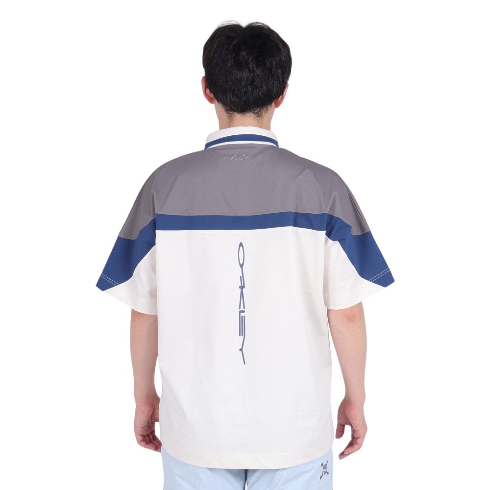 オークリー（OAKLEY）（メンズ）ゴルフウェア 吸汗速乾 ICON SHAPE シャツ FOA406433-372