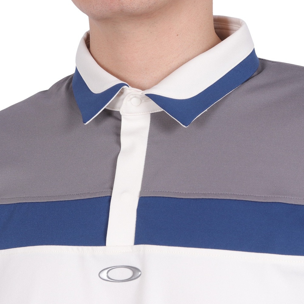 オークリー（OAKLEY）（メンズ）ゴルフウェア 吸汗速乾 ICON SHAPE シャツ FOA406433-372