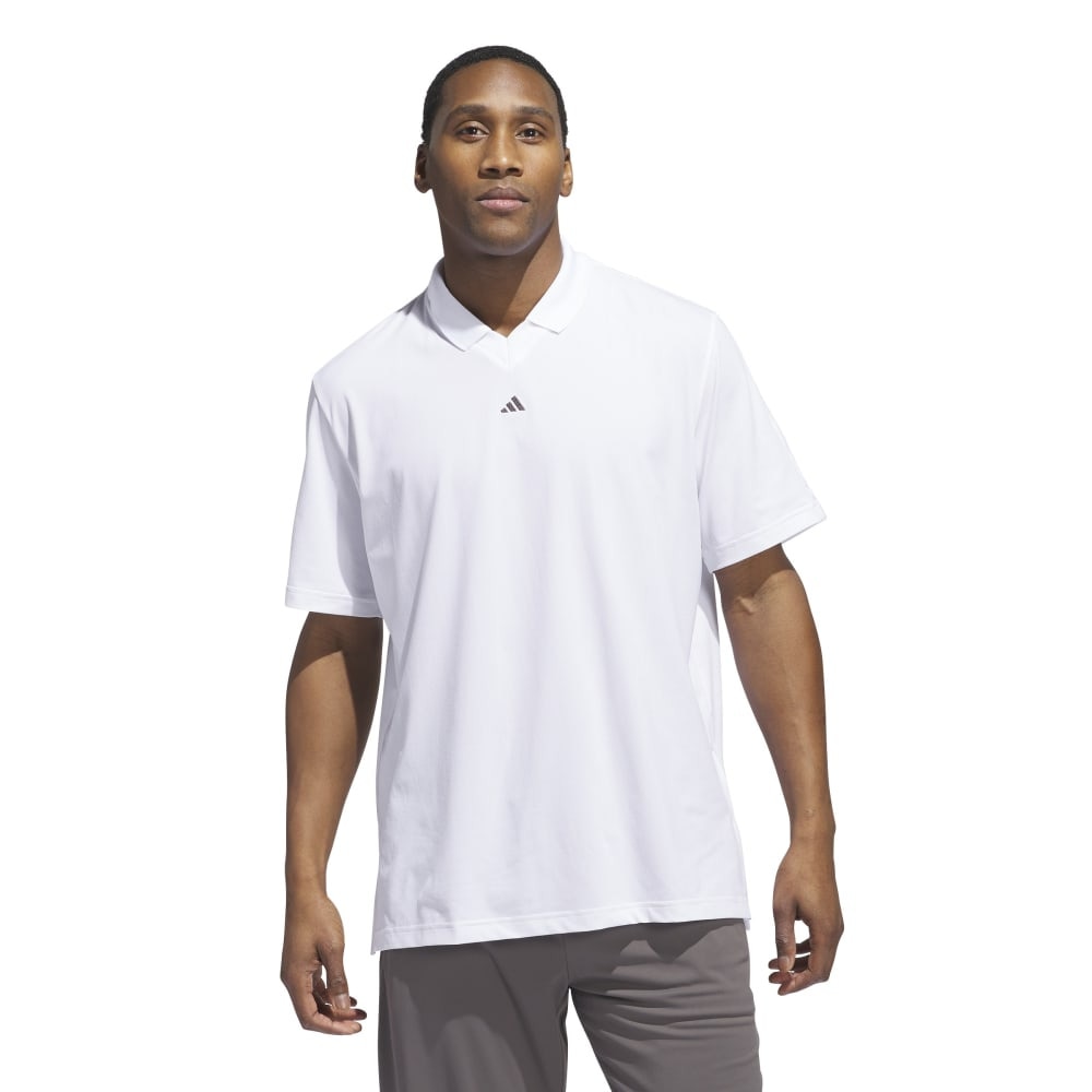 アディダス（adidas）（メンズ）ゴルフウェア 半袖 U365 ツイストニット ピケルーズフィットポロシャツ EZA66-IL5061W