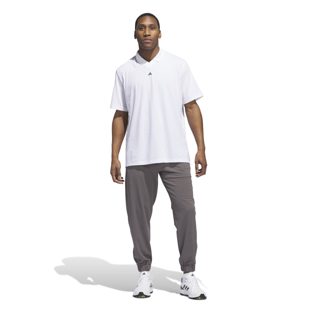 アディダス（adidas）（メンズ）ゴルフウェア 半袖 U365 ツイストニット ピケルーズフィットポロシャツ EZA66-IL5061W