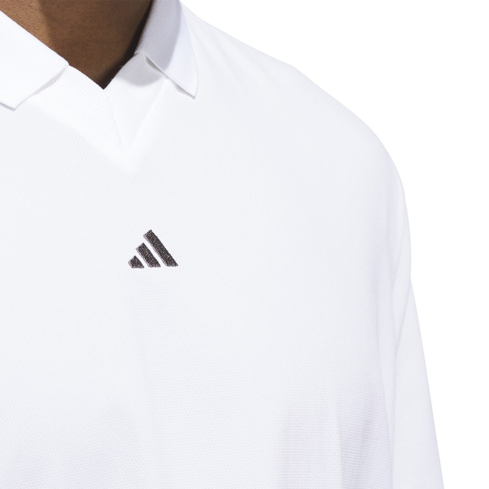 アディダス（adidas）（メンズ）ゴルフウェア 半袖 U365 ツイストニット ピケルーズフィットポロシャツ EZA66-IL5061W