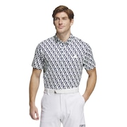 アディダス（adidas）（メンズ）ゴルフウェア 半袖 吸汗速乾 マルチカラードBOSプリントシャツ IKK75-IN9039W