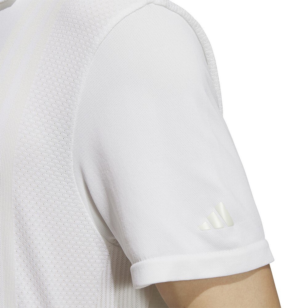 アディダス（adidas）（メンズ）ゴルフウェア 半袖 ULTIMATE 365 PRIMEニットサイドシームレス ポロシャツ JRU71-IM9870LGRN