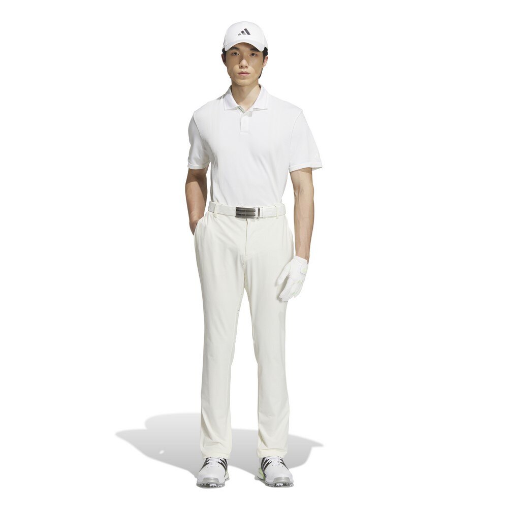 アディダス（adidas）（メンズ）ゴルフウェア 半袖 ULTIMATE 365 PRIMEニットサイドシームレス ポロシャツ JRU71-IM9870LGRN