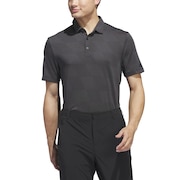 アディダス（adidas）（メンズ）ゴルフウェア 半袖 ビッグBOXメッシュポロシャツ KOW01-IS8874BK