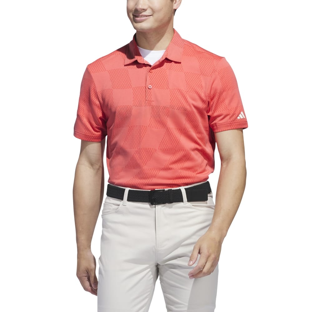 アディダス（adidas）（メンズ）ゴルフウェア 半袖 ビッグBOXメッシュポロシャツ KOW01-IU4410SCLT