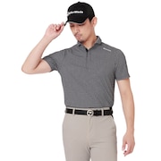 テーラーメイド（TAYLORMADE）（メンズ）ゴルフウェア T-ICEヘックスボックスグラフィック半袖ポロシャツ M19517-TL393