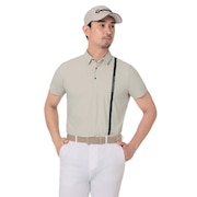 テーラーメイド（TAYLORMADE）（メンズ）ゴルフウェア 吸汗速乾 ツアーベーシック半袖ポロシャツ M19529-TL396
