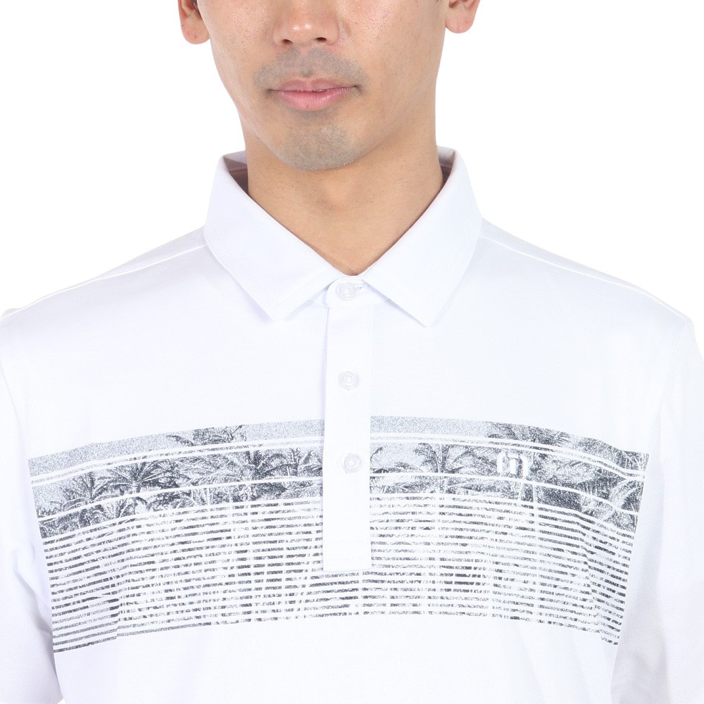 トラヴィスマシュー（Travis Mathew）（メンズ）ゴルフウェア 半袖ポロ 1MAA027JV-1WHT