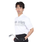 (メンズ)ゴルフウェア 半袖ポロ 1MAA027JV-1WHT