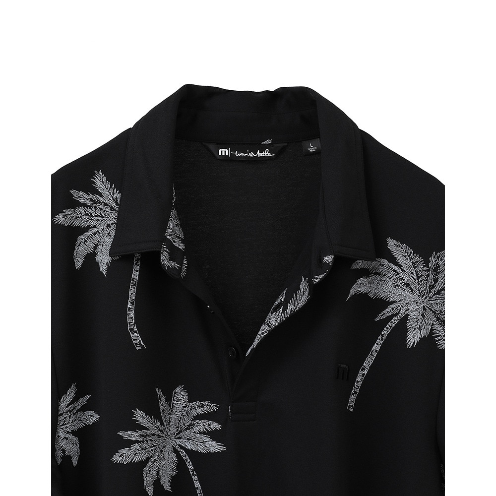 トラヴィスマシュー（Travis Mathew）（メンズ）ゴルフウェア 半袖 ショートスリーブポロシャツ 1MAA316JV-0BLK