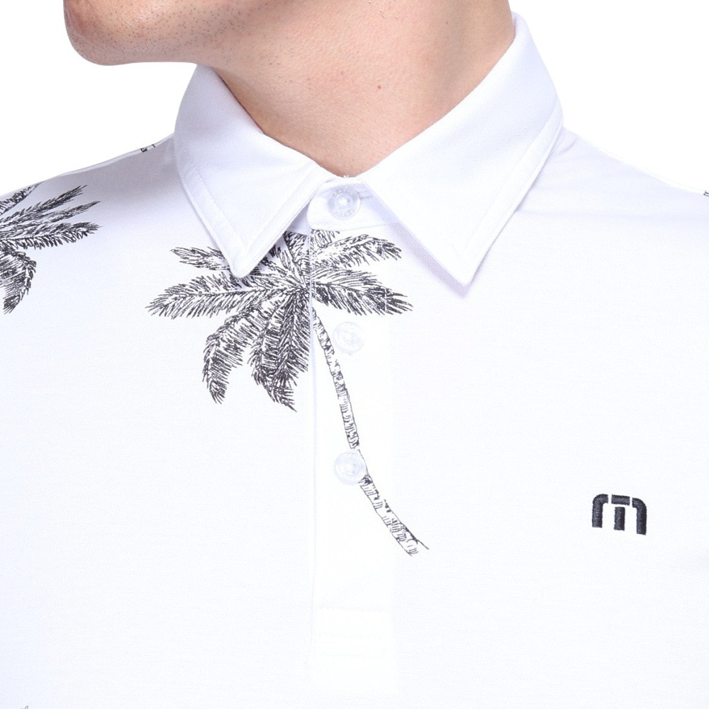 トラヴィスマシュー（Travis Mathew）（メンズ）ゴルフウェア 半袖 ショートスリーブポロシャツ 1MAA316JV-1WHT