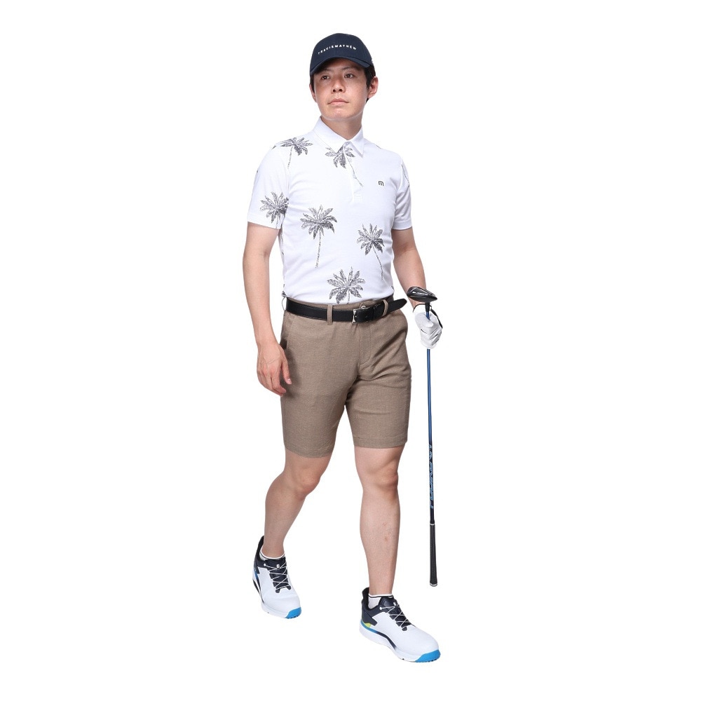 トラヴィスマシュー（Travis Mathew）（メンズ）ゴルフウェア 半袖 ショートスリーブポロシャツ 1MAA316JV-1WHT