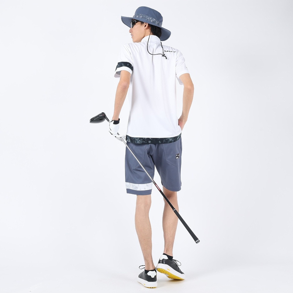 オークリー（OAKLEY）（メンズ）ゴルフウェア 半袖 吸汗速乾 接触冷感 STALWART BLK シャツ FOA406770-100