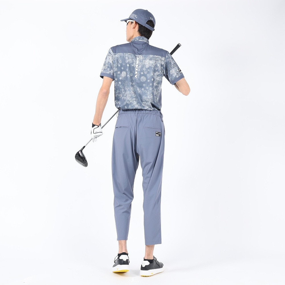 ポロシャツ オークリー OAKLEY PAISLEY HI-NECK LS SHIRT ゴルフウェア/ハイネック・ロングスリーブ/POLO SHIRT